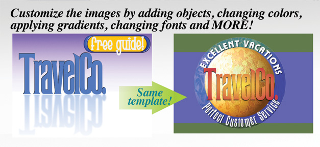 modifiable logos