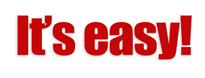 its easy