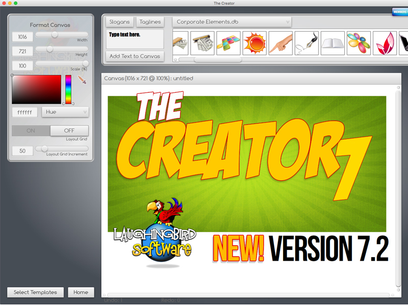 The Logo Creator by Laughingbird Software