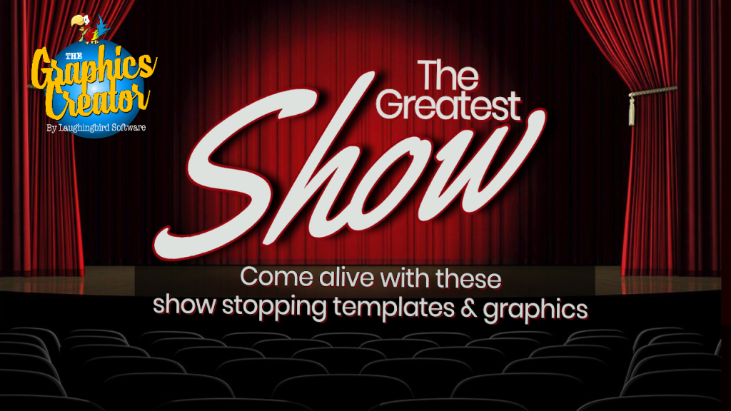Get the Graphics Creator's Greatest Show templates and use the 6 graphic design basics in your designs
