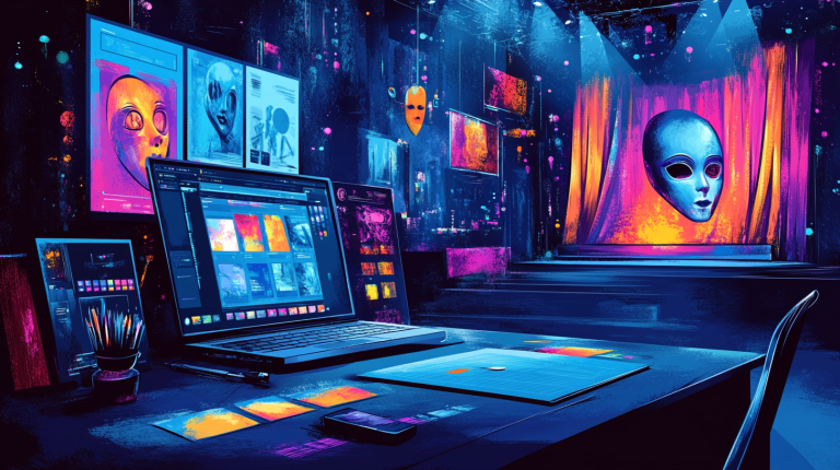 Create Your Own Entertainment Graphics: Backgrounds, Logos, & Banners
