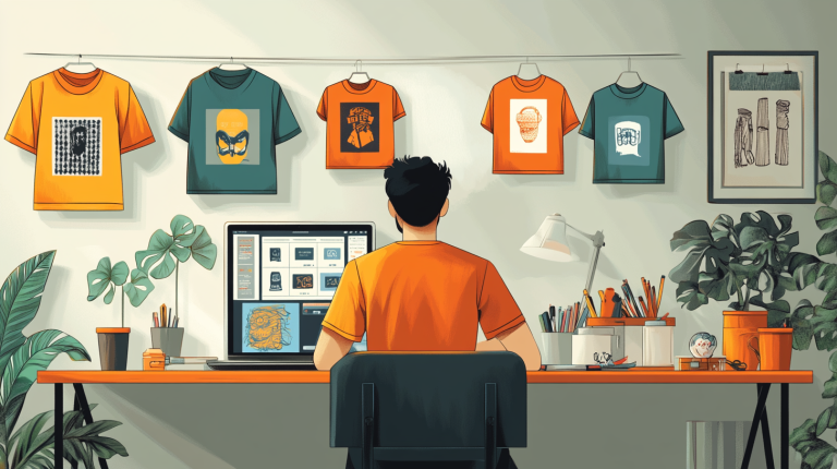 How to Make Money Designing T-Shirts