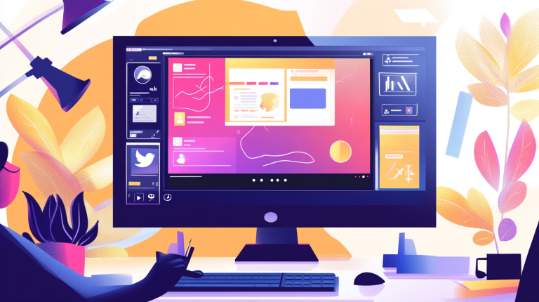 How to make a Facebook AND YouTube Graphic in under two minutes