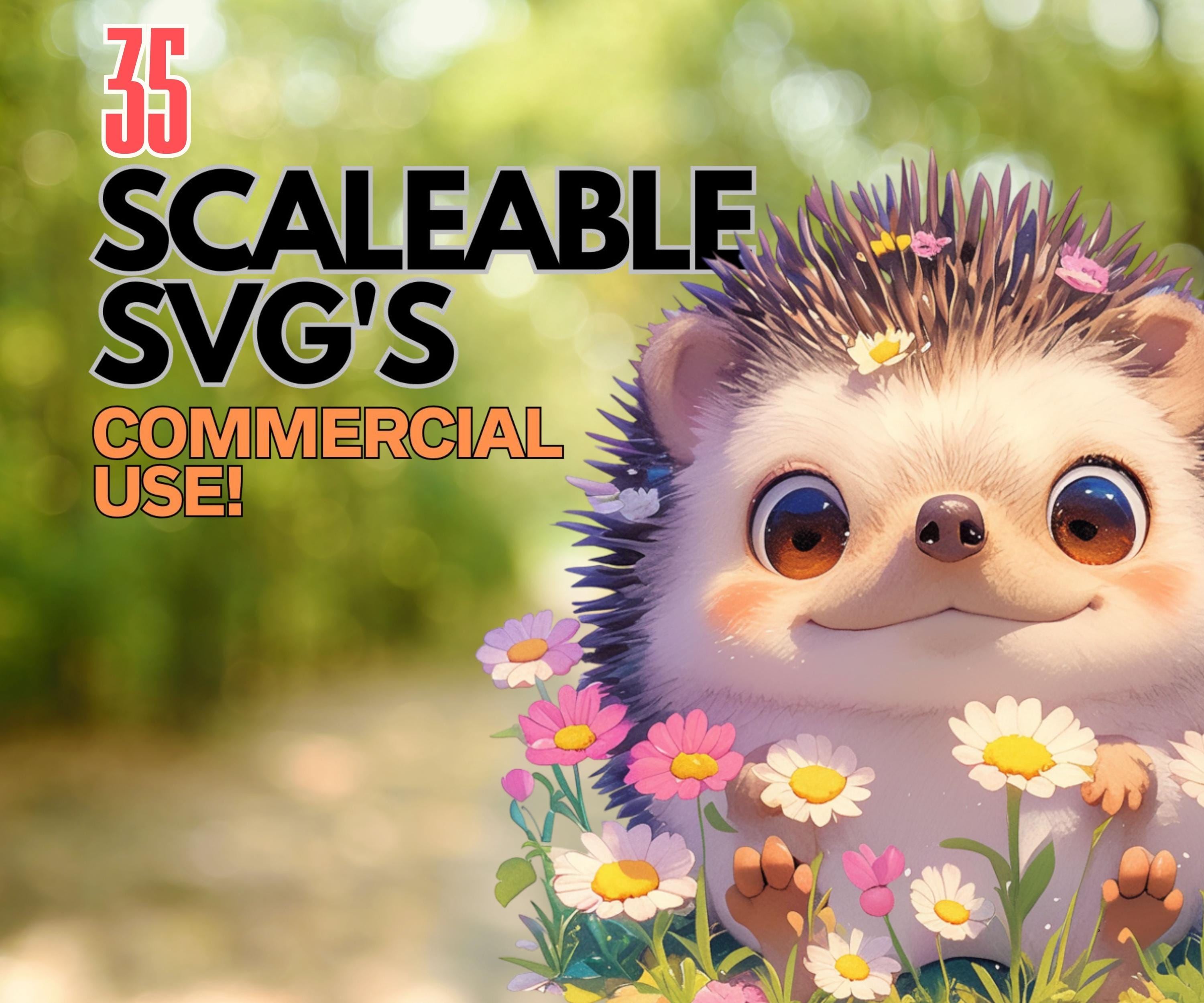 Adorable Baby Safari Animals Clipart Bundle | 35 High-Resolution PNG & SVG Graphics for Crafts, DIY Projects, Scrapbooking and More