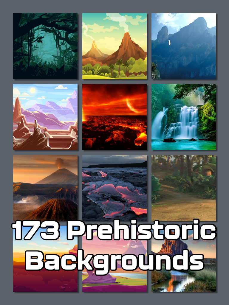 Laughingbird Create A Scene: Prehistoric Dinosaurs