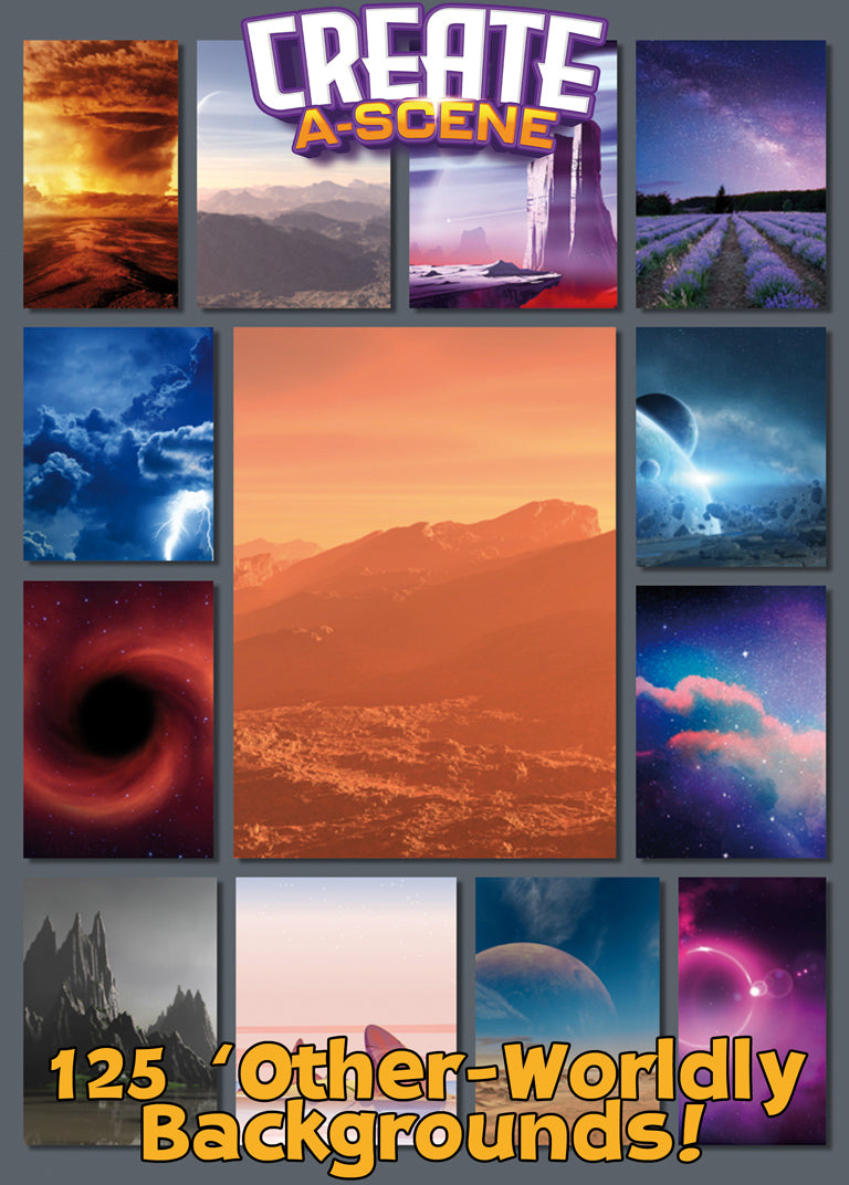 Create-A-Scene Alien Worlds