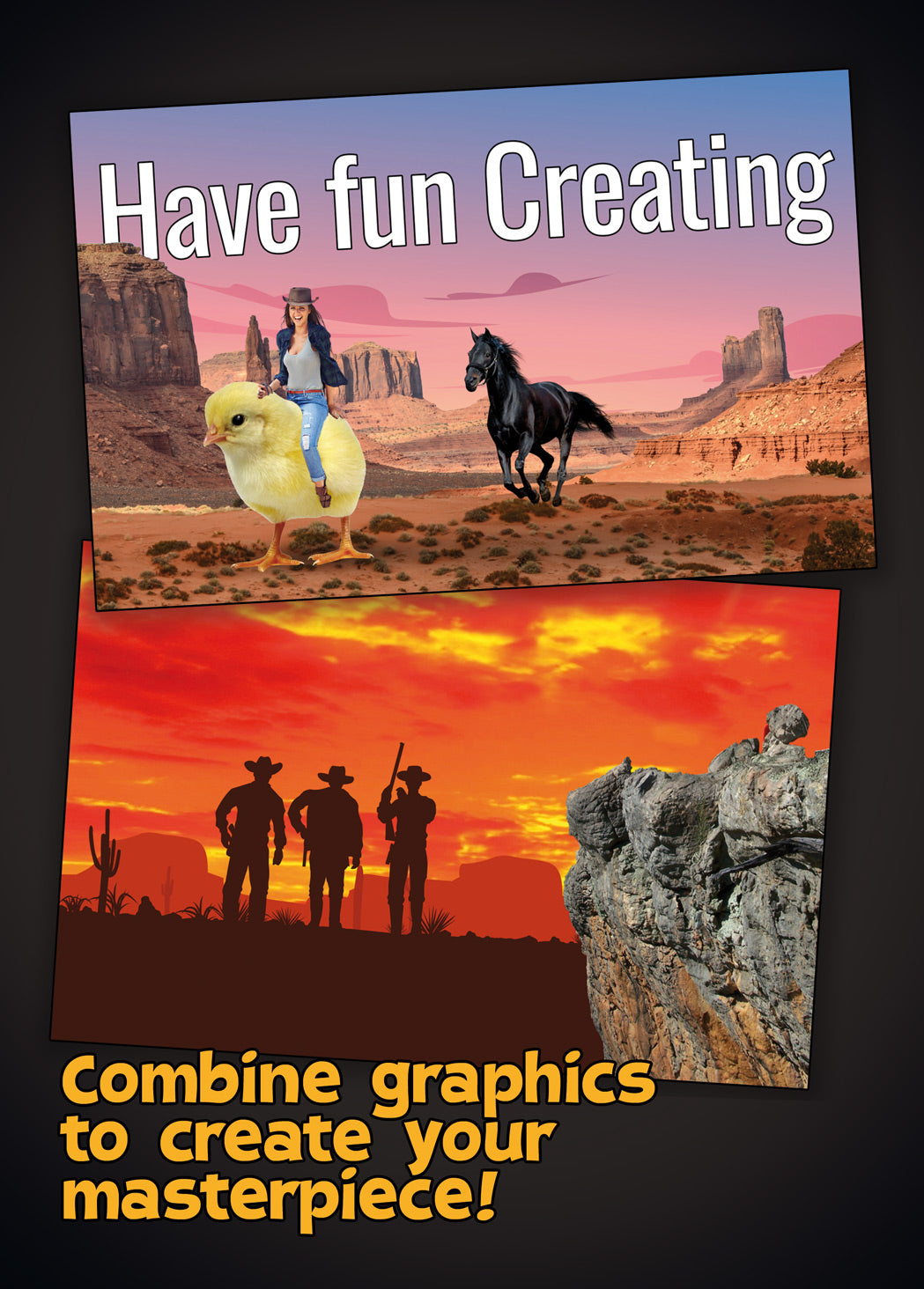 Laughingbird Create A Scene: Wild West