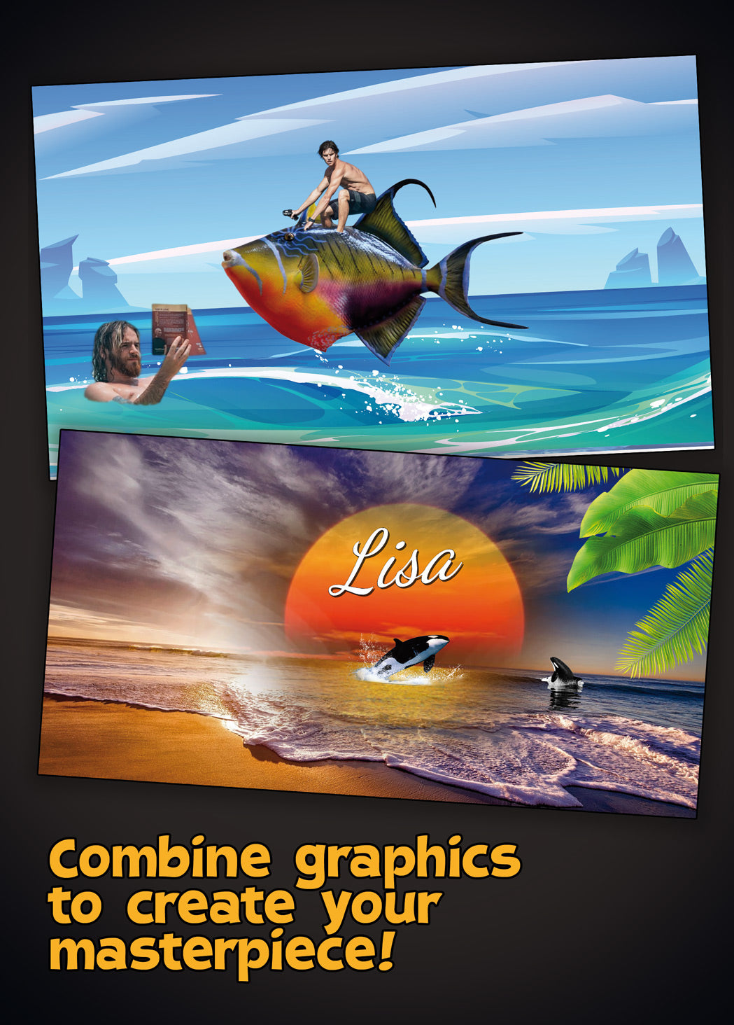 Laughingbird Create A Scene: Ocean Planet