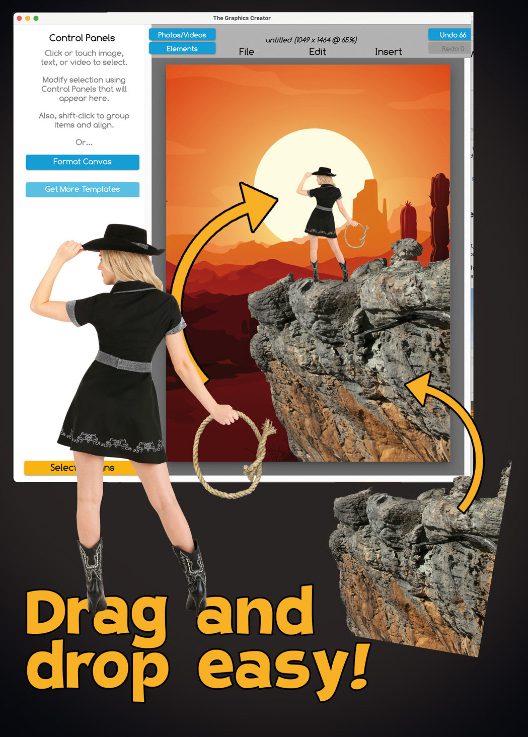 Laughingbird Create A Scene: Wild West